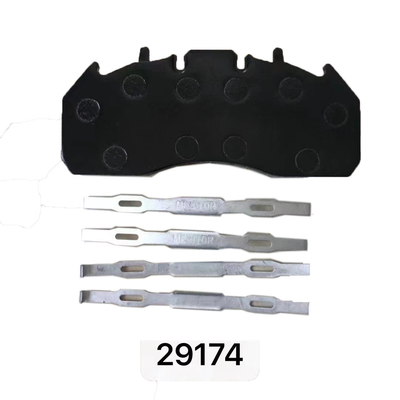Pedaços de travão semimetálicos OE D1708 D1758 WVA 29174 para Hubei Longer-Life Advantage