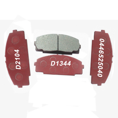 OE 04465 25040 D2174 04465 25060 Chapas de travão de cerâmica para Suzuk TOYOTA A618 Amostra gratuita