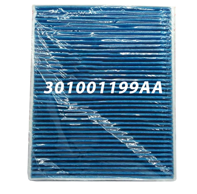 OE 301001199AA Filtro de cabine de automóveis Especificações do filtro de ar para o condicionamento de automóveis Toyota