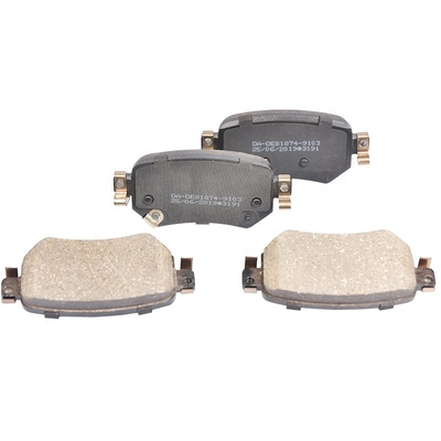 Chapas de travão de cerâmica para MITSUBISHI/Toyota JCP129 / Juratek NO de referência. Mercado do Japão