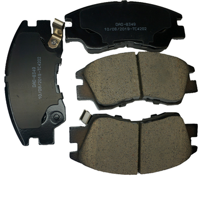 Mitsubishi PAJERO I L04 G D349 MB 500 812 Chapas de travagem cerâmicas de baixo metal para travões a disco