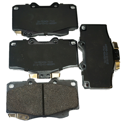 Mitsubishi PAJERO I L04 G D349 MB 500 812 Chapas de travagem cerâmicas de baixo metal para travões a disco