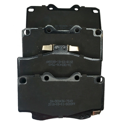 D1756 Placas de travagem de disco cerâmico de baixo metal para automóveis Renault Make 410600032R 410602933R