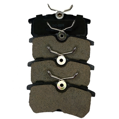 Pedaço de travão frontal cerâmico semimetálico para automóveis japoneses OE 04465-60080 04465-35280