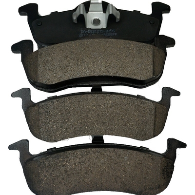 Pedaço de travão frontal cerâmico semimetálico para automóveis japoneses OE 04465-60080 04465-35280
