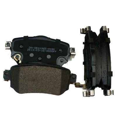 N.o de referência P14823.02 Chapas de travagem de disco cerâmico de baixo metal para OE 440603981R 440605889R