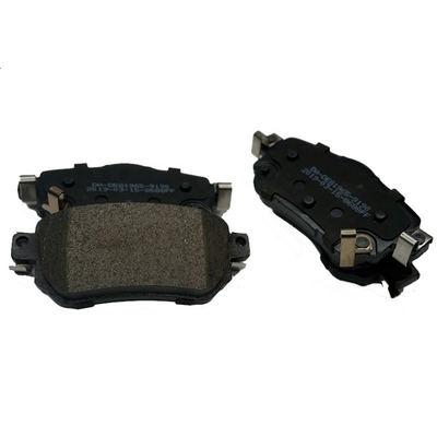 N.o de referência P14823.02 Chapas de travagem de disco cerâmico de baixo metal para OE 440603981R 440605889R