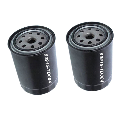 Capa de metal do filtro de óleo de automóvel universal para Toyota OE 90915-TD004 15601-7600 Acessórios