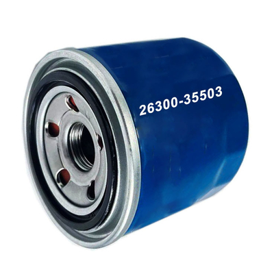 Peças de reposição japonesas Filtro de óleo para automóvel ACCENT OE 26300-35503 Número de referência 12307010G