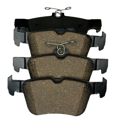 OE D768 6R0698151A 1J0698151 L6RD698151B 180698151 Conjuntos cerâmicos de metal e aço Tecido para almofadas de travagem dianteiras de automóveis