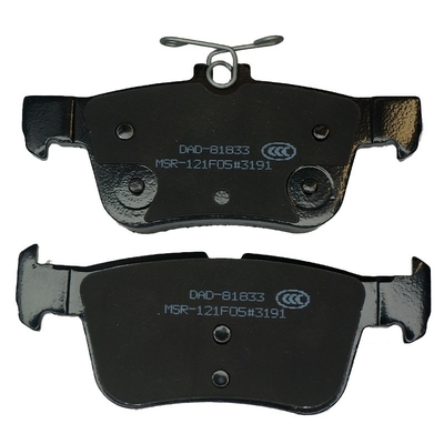 OE D768 6R0698151A 1J0698151 L6RD698151B 180698151 Conjuntos cerâmicos de metal e aço Tecido para almofadas de travagem dianteiras de automóveis