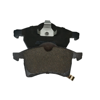 OE D768 6R0698151A 1J0698151 L6RD698151B 180698151 Conjuntos cerâmicos de metal e aço Tecido para almofadas de travagem dianteiras de automóveis