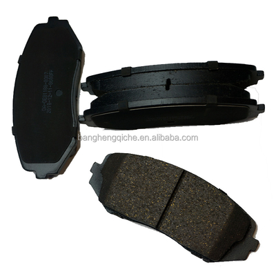 OE D768 6R0698151A 1J0698151 L6RD698151B 180698151 Conjuntos cerâmicos de metal e aço Tecido para almofadas de travagem dianteiras de automóveis