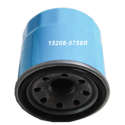 Filtro de óleo para automóveis com filtro de papel e semi-metal OE 15208-5758R Grande capacidade