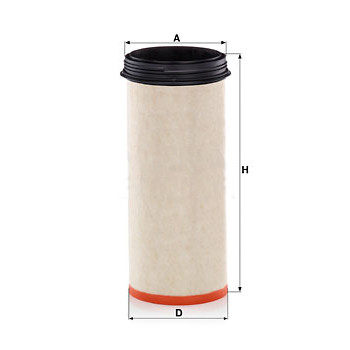Modelo de automóvel STRALIS OE 41297101 Filtro de ar Caminhão Componentes de automóveis Peças sobressalentes